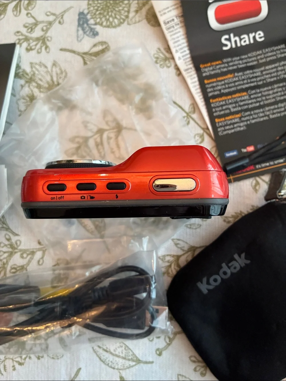 Kodak EasyShare Sport Digital Camera - Red